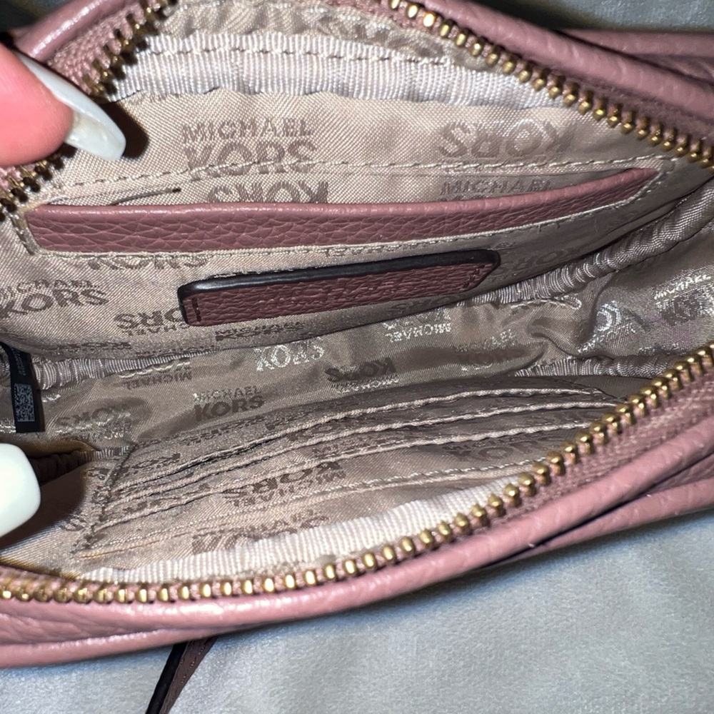 Michael Kors Small Crossbody In Mauve - image 6